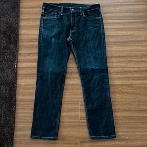 Men’s Levi’s 511 Dark Wash Denim Jeans 33 x 30